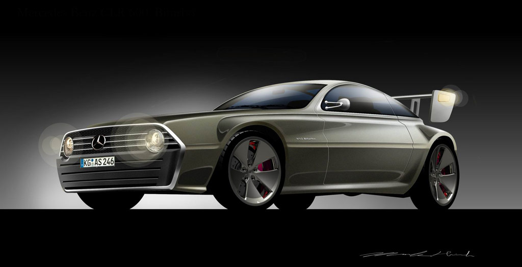 mercedes benz clr 600 lgthumbnail Mercedes Benz CLR 600 Concept 