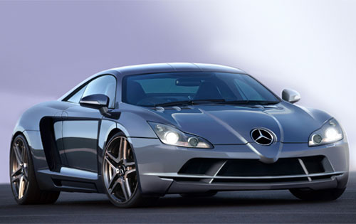 Mercedes slr supercar #7