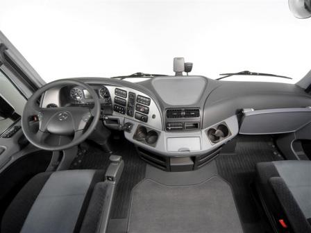 Mercedes Benz Actros interior