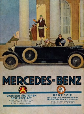 Mercedes Benz old ad