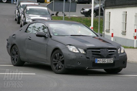 Mercedes-Benz CLK Spy Shots