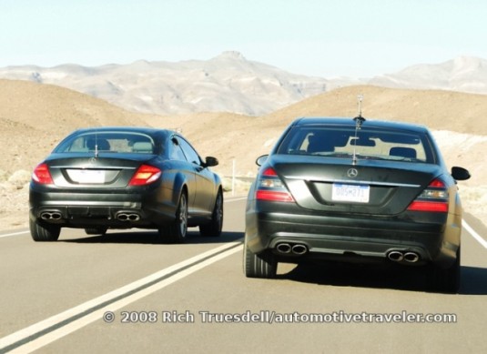 Mercedes-Benz CL and S-Class spy shots