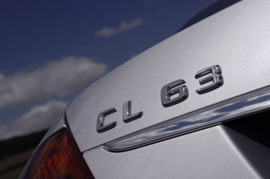 Mercedes CL-Class badge back logo