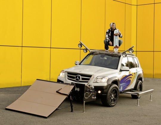 The Mercedes-Benz GLK at SEMA 2008: A Legendary GLK