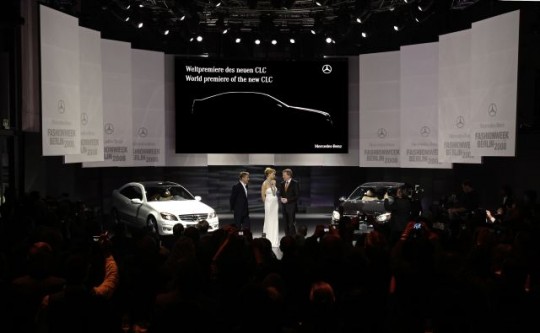 Weltpremiere des Mercedes-Benz CLC bei der MB-Fashion Week Berli