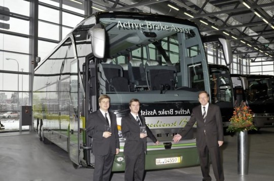 First Setra with Active Brake Assist delivered