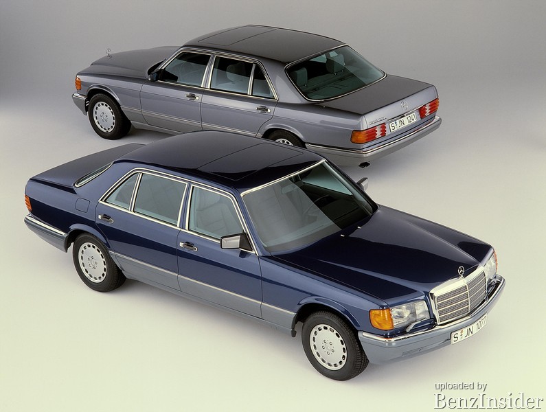 Mercedes benz s class w126 series #4