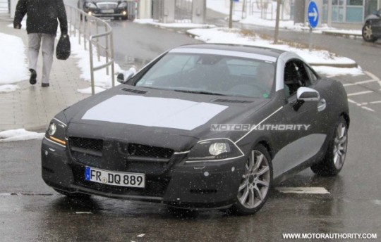 Mercedes slk hood #3