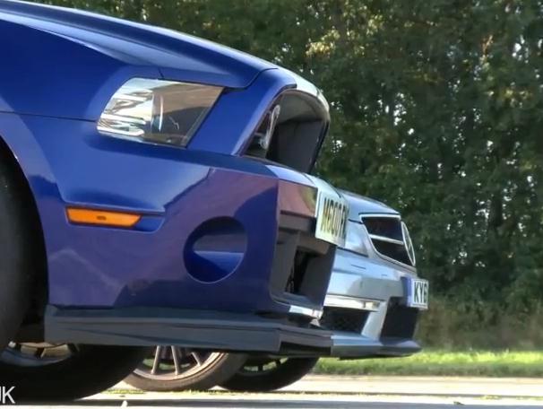 A Review The Race Between Mercedes Benz C63 AMG Coupe And Ford Shelby