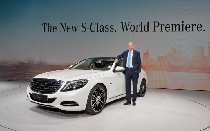 World premiere of the new mercedes benz s class #7