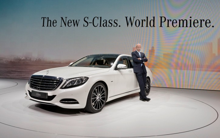 World premiere of the new mercedes benz s class #6
