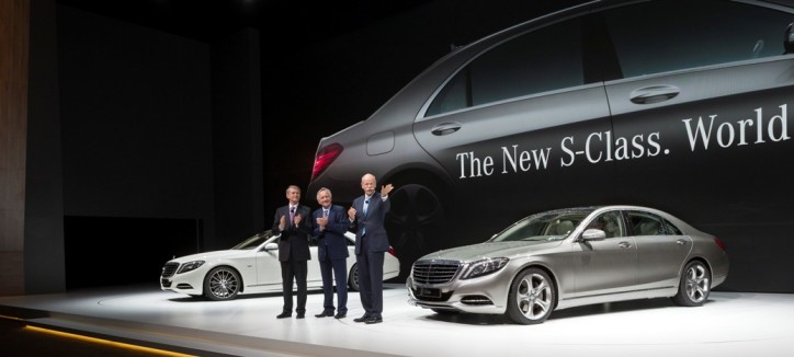 World premiere of the new mercedes benz s class #3