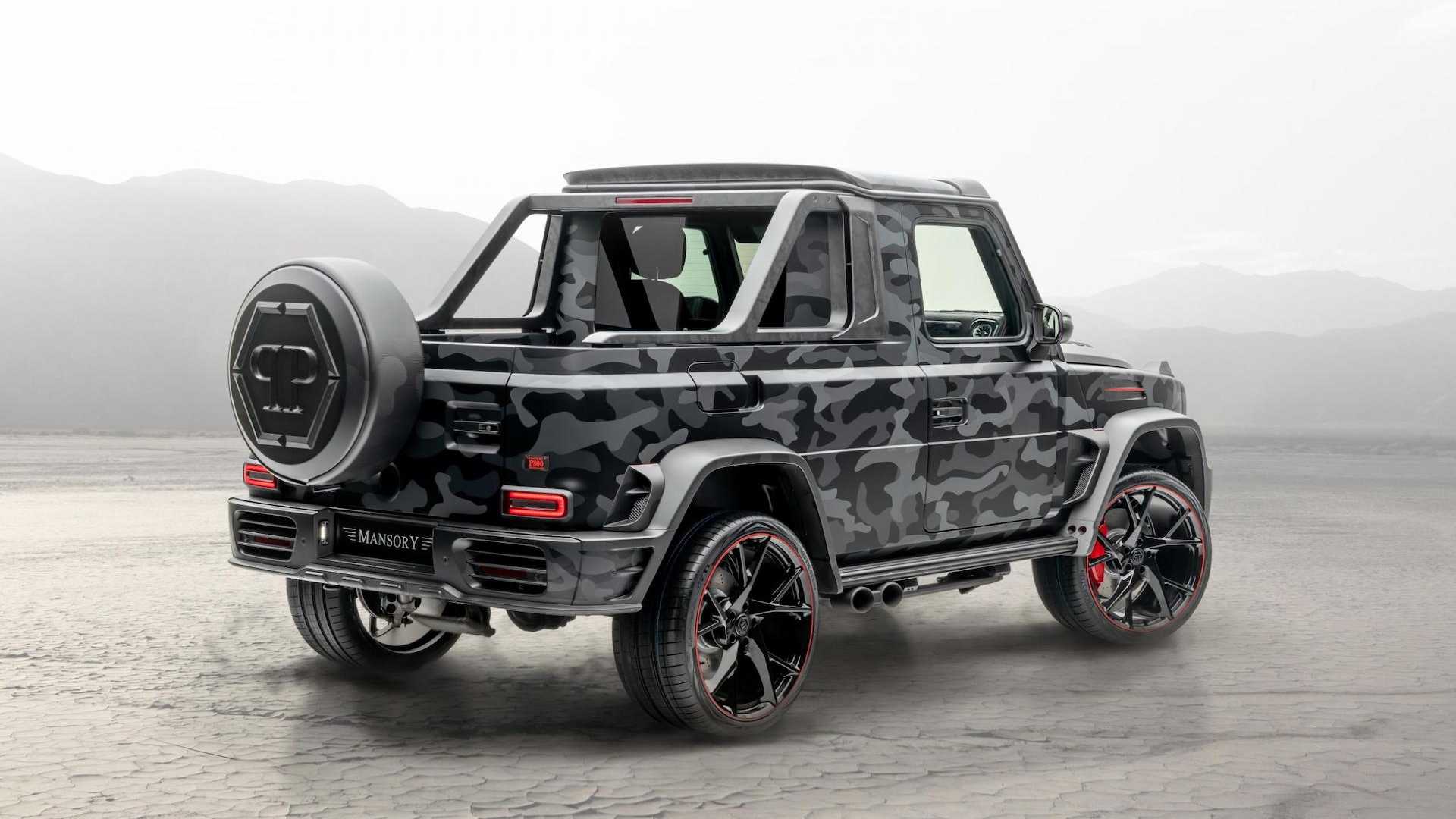 Mansory Makes Star Trooper Pickup Based On Mercedes-benz G-class 