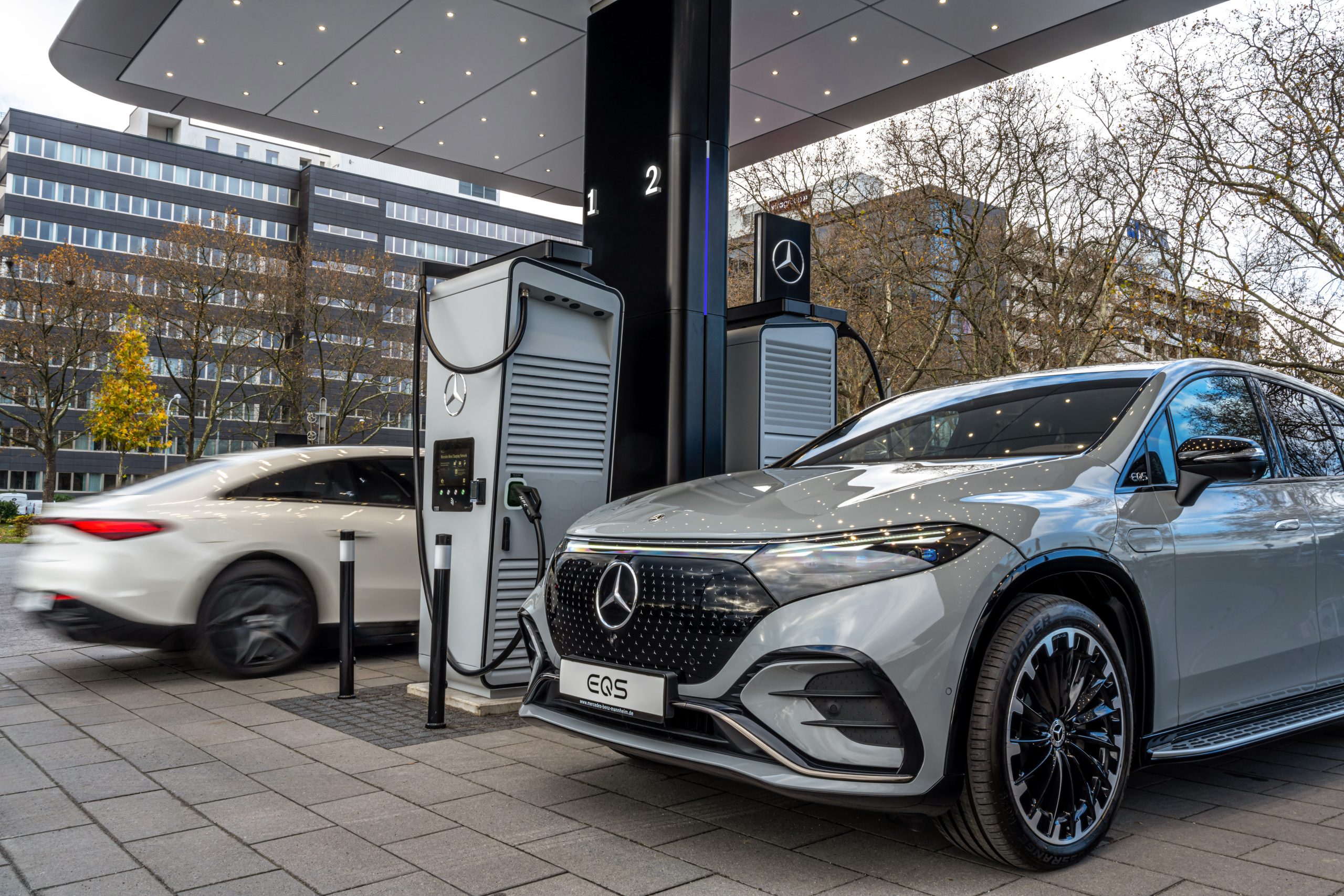 Mercedes Benz Expands Electric Charging Infrastructure In Mannheim