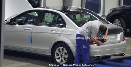 2008 Mercedes-Benz C-Class with No Disguise!