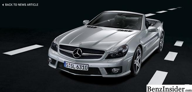 SL 63 AMG pictures and specs revealed