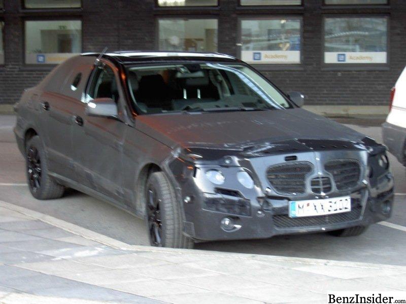 2010 Mercedes-Benz E-class spy pics