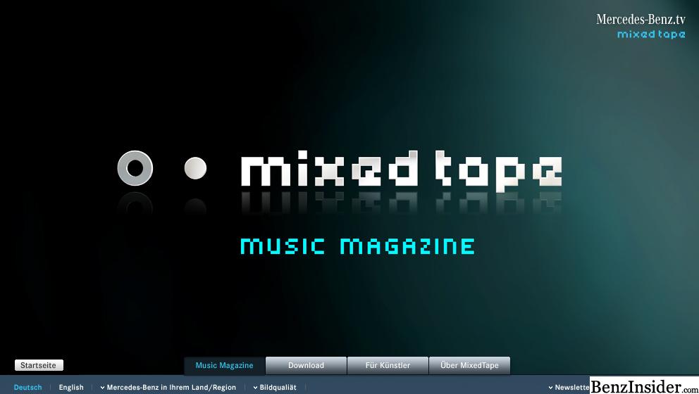 Mercedes-Benz launches Mixed Tape Music Magazine