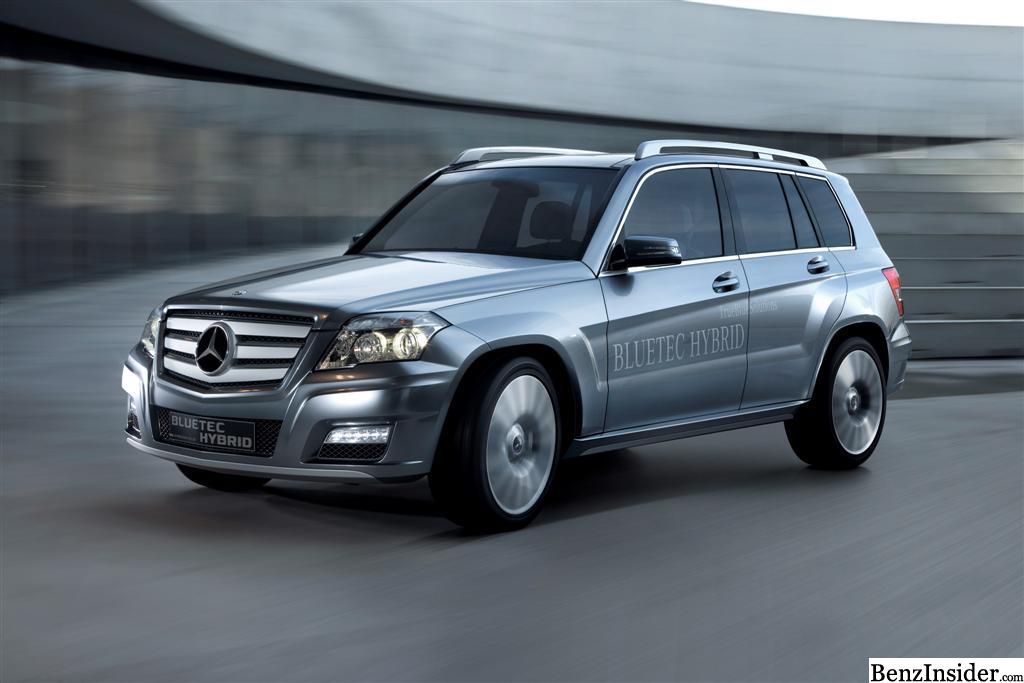 Clean and efficient GLK BLUETEC Hybrid