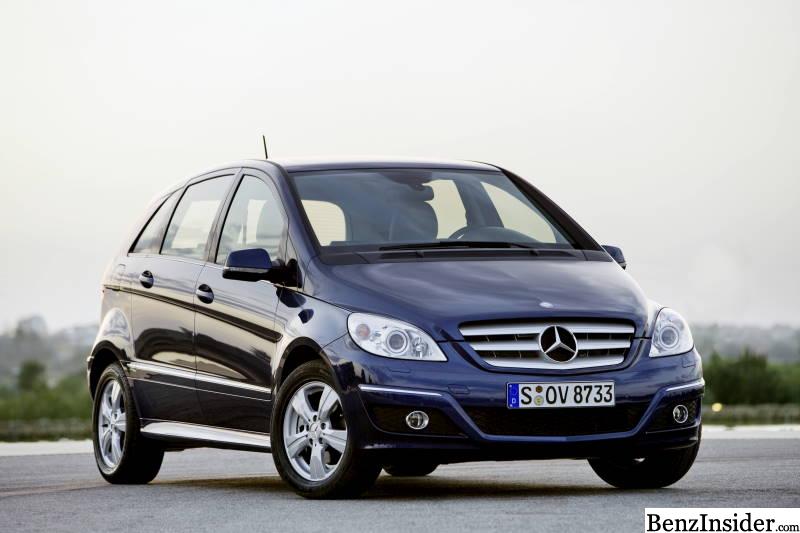 Mercedes-Benz B-Class Facelifted