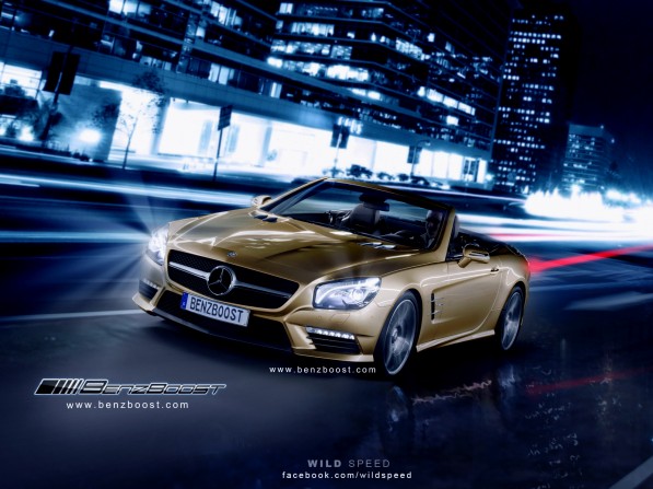 2013 SL63 AMG’s Rendering by BenzBoost