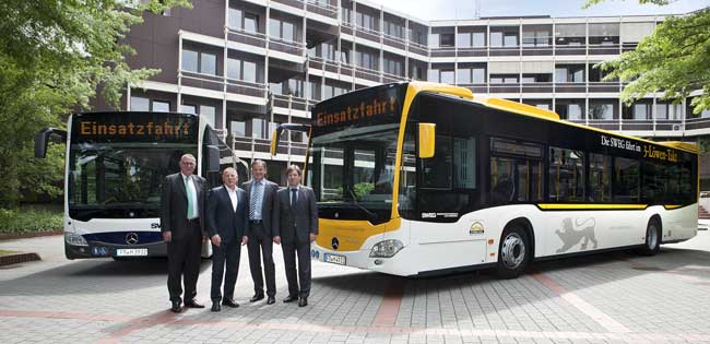 SWEG Takes Delivery of 4 Euro VI-compliant Mercedes-Benz Citaro Buses