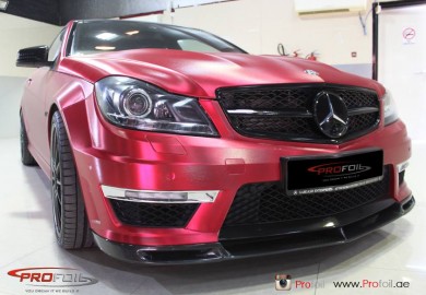 Mercedes-Benz C63 AMG Spruced Up