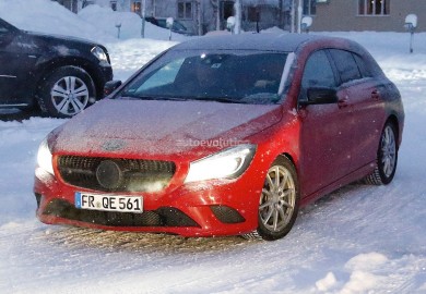 Latest Mercedes-Benz CLA Shooting Brake Images Emerge