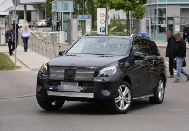 Latest Pictures Of The Upcoming 2015 Mercedes-Benz M-Class