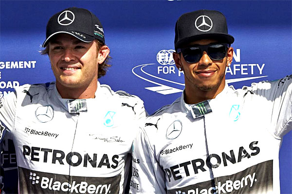 Mercedes: Rosberg fined and punished for Belgian GP incident