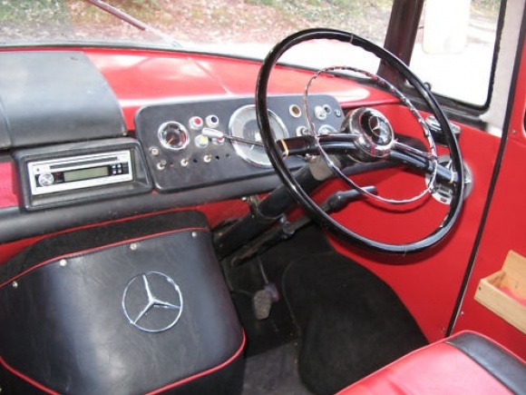 old mercedes interior