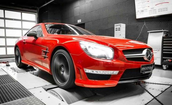 McChip Pushes the Output of the Mercedes SL 63 AMG to 712 HP