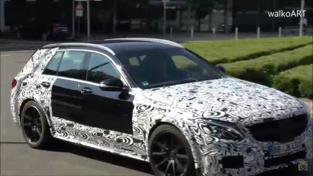 Appearance Of Mercedes-AMG C63 Estate Prototype Baffles Industry Watchers