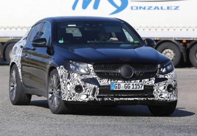 Mercedes-Benz GLC450 AMG Coupe Prototype Spotted