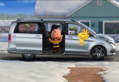 Mercedes-Benz V-Class Joins Snoopy And Charlie Brown