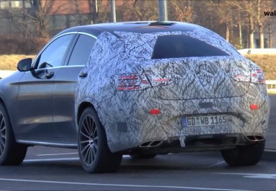 Mercedes-AMG GLC 450 Coupe Caught On Camera