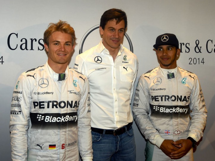 Wolff Will Let Hamilton and Rosberg Out of Their Leash in 2016