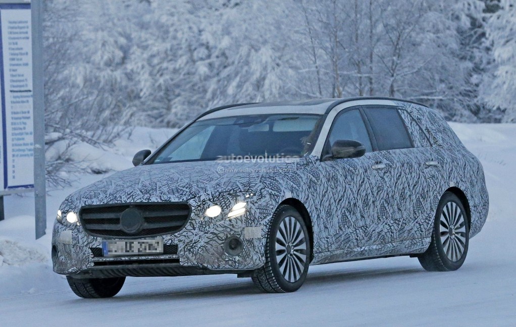 Pictures Of Mercedes-Benz E-Class Wagon Emerge Amid Rumors Of All-Terrain Version