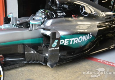 Innovative Bargeboards Used On New Mercedes-AMG F1 W07