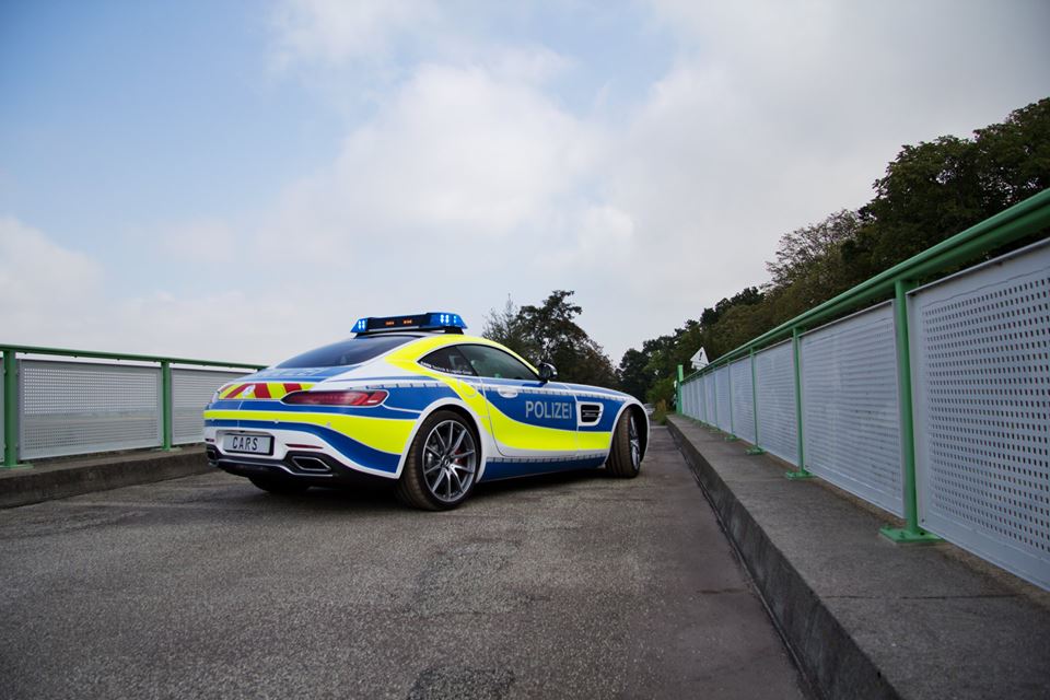 Mercedes AMG gt Police