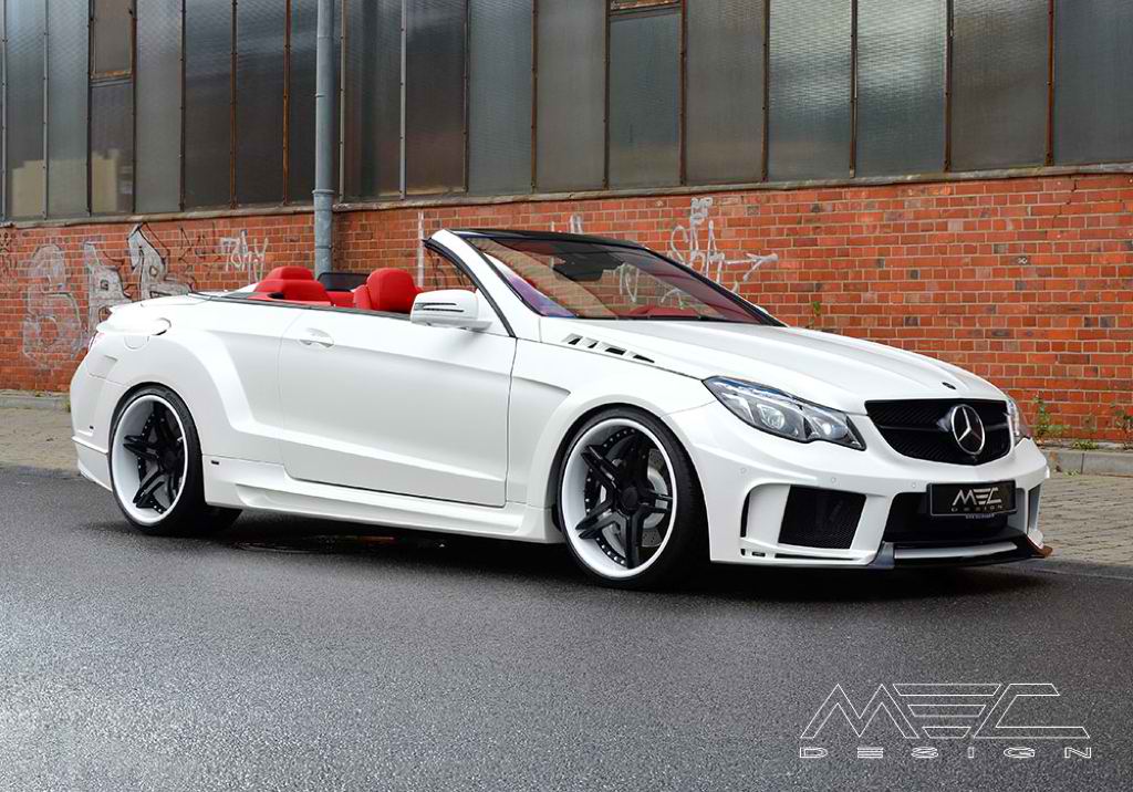 Mercedes Benz E Class Cabriolet Gets A New Look From Mec Design