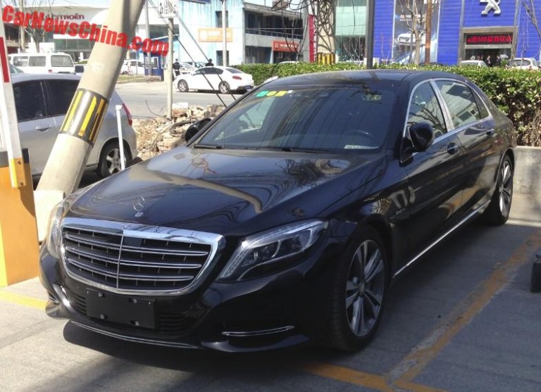 Only in China: The Mercedes-Maybach S400 4MATIC - BenzInsider.com - A ...