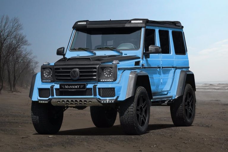 Mansory Tunes the Mercedes-Benz G500 4x4 Squared