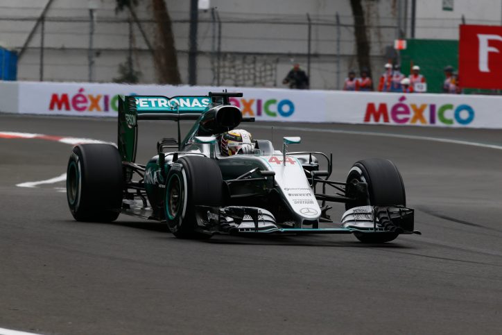 Hamilton wins Mexico GP; Rosberg in second