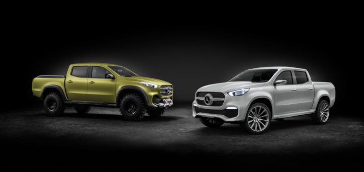 Mercedes-Benz Concept X-CLASS – Erster Ausblick auf den neuen Pickup mit Stern