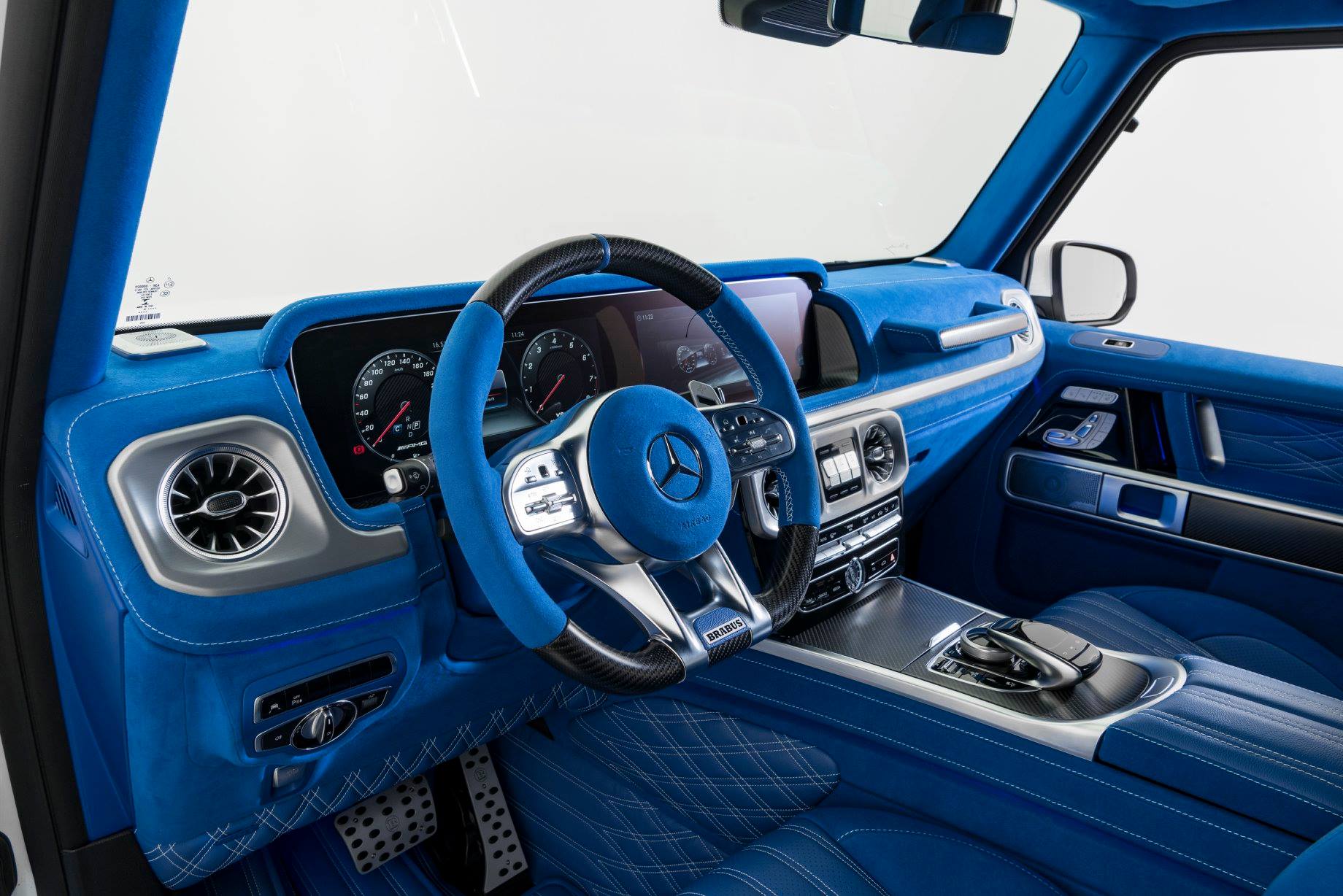 Brabus Upgrades the Interior of the 2019 MercedesAMG G63