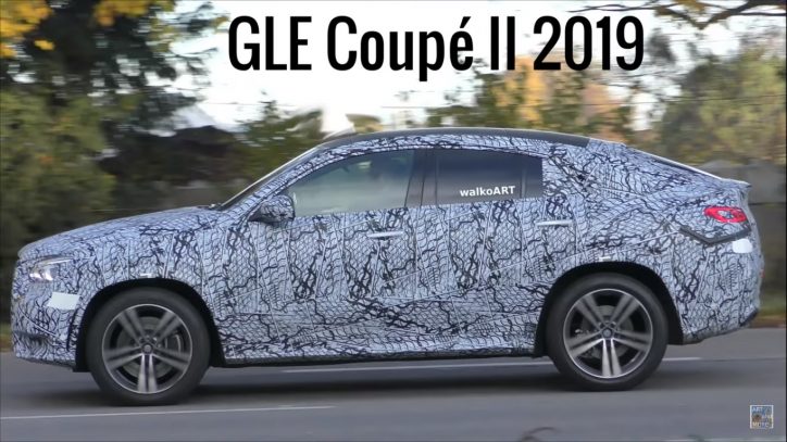 The New Mercedes Benz Gle Coupe Spy Video Is Out