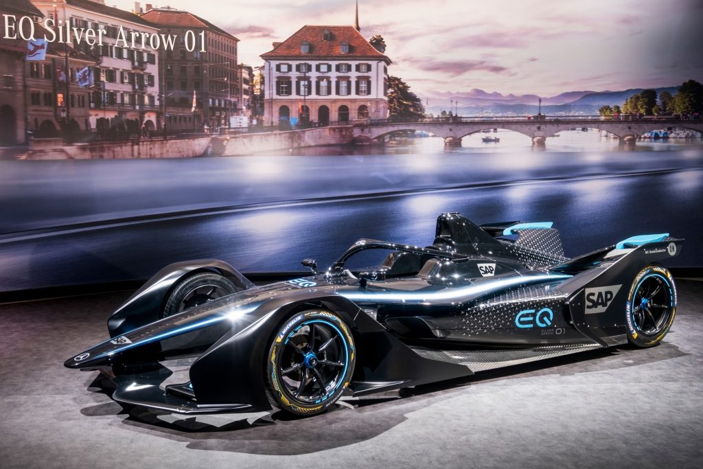 Mercedes-Benz EQ Silver Arrow 01 Unveiled in Geneva