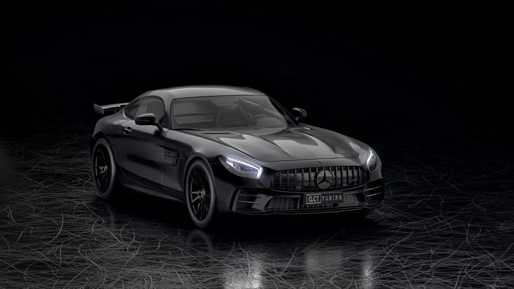 Mercedes Amg Gtr Gets A Murdered Out Look And Performance Boost