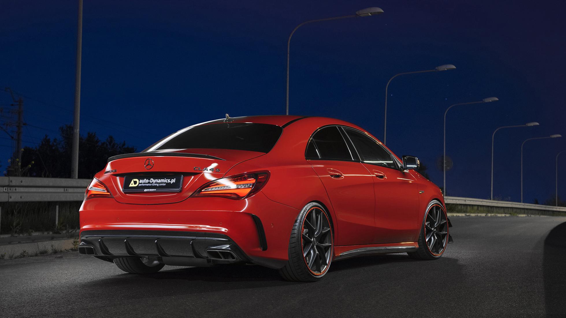 MercedesAMG CLA45 Gets New Look and Tuned to Reach 535 HP